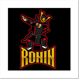 Dabbing Ronin Samurai Posters and Art